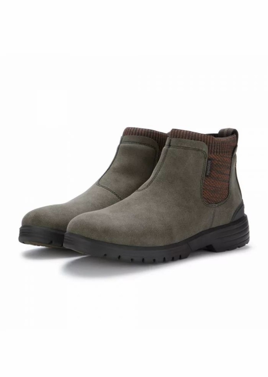 Uomo HEY DUDE SHOES Stivali | Hey Dude Shoes | Stivali Chelsea Scott Verde